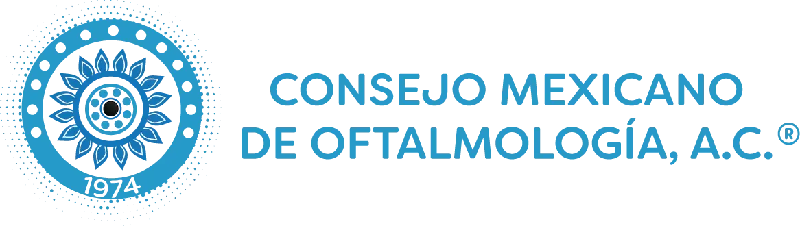 Logo del Consejo Mexicano de Oftalmología, A.C.